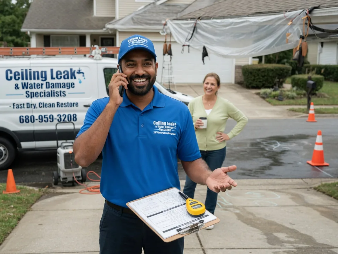 Ceiling Leak Cleanup Portland, TN FAQs